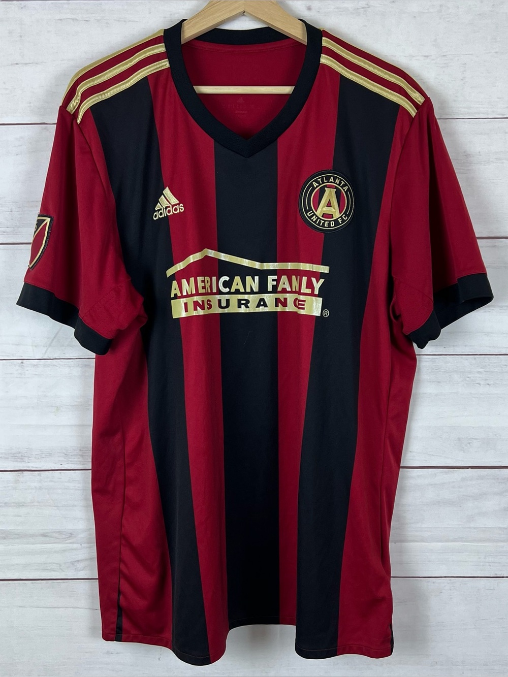 Atlanta United FC 2017 Inaugural Season Adidas Climacool Jersey Mens XL Soccer